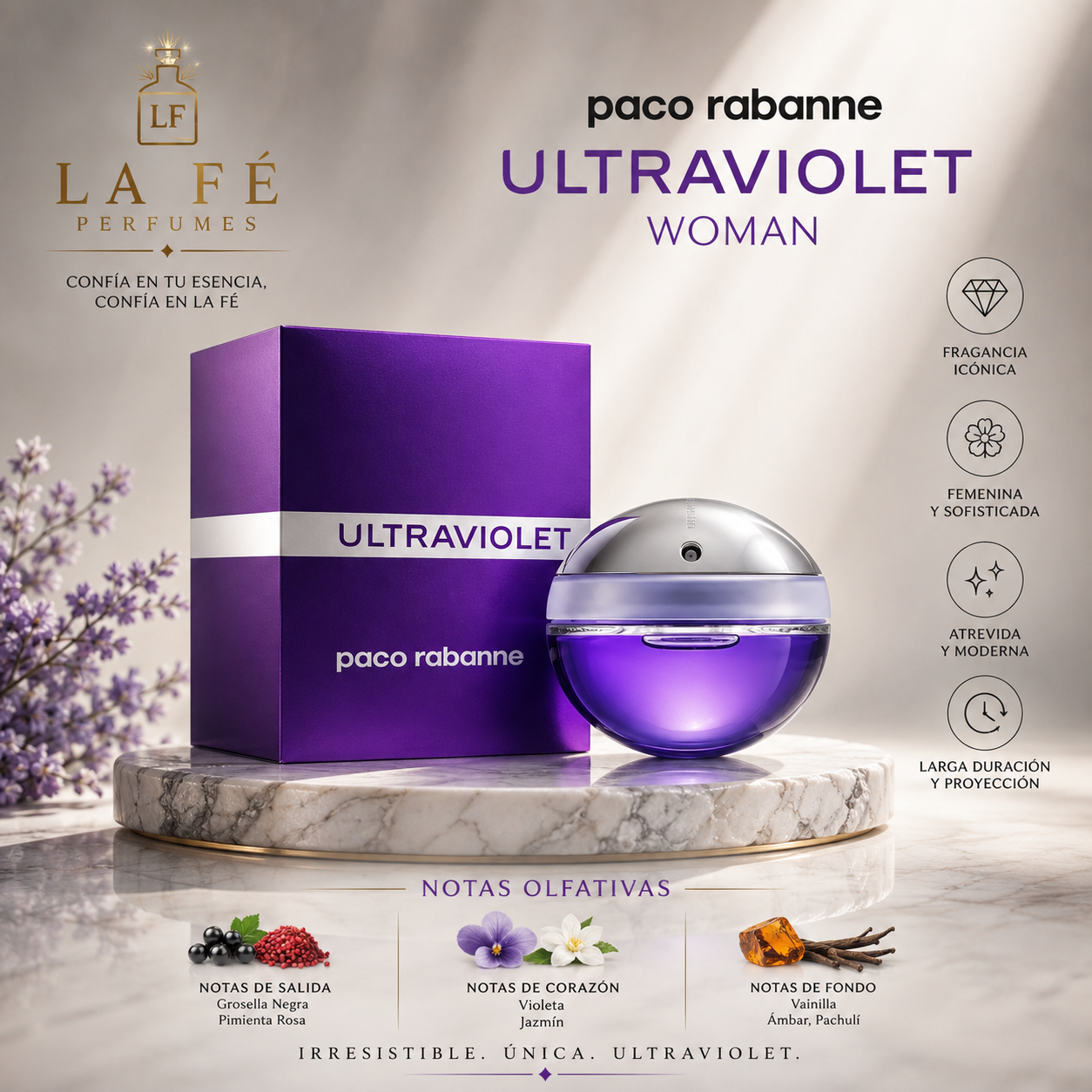 Paco Rabanne Ultraviolet Women 80ml EDP